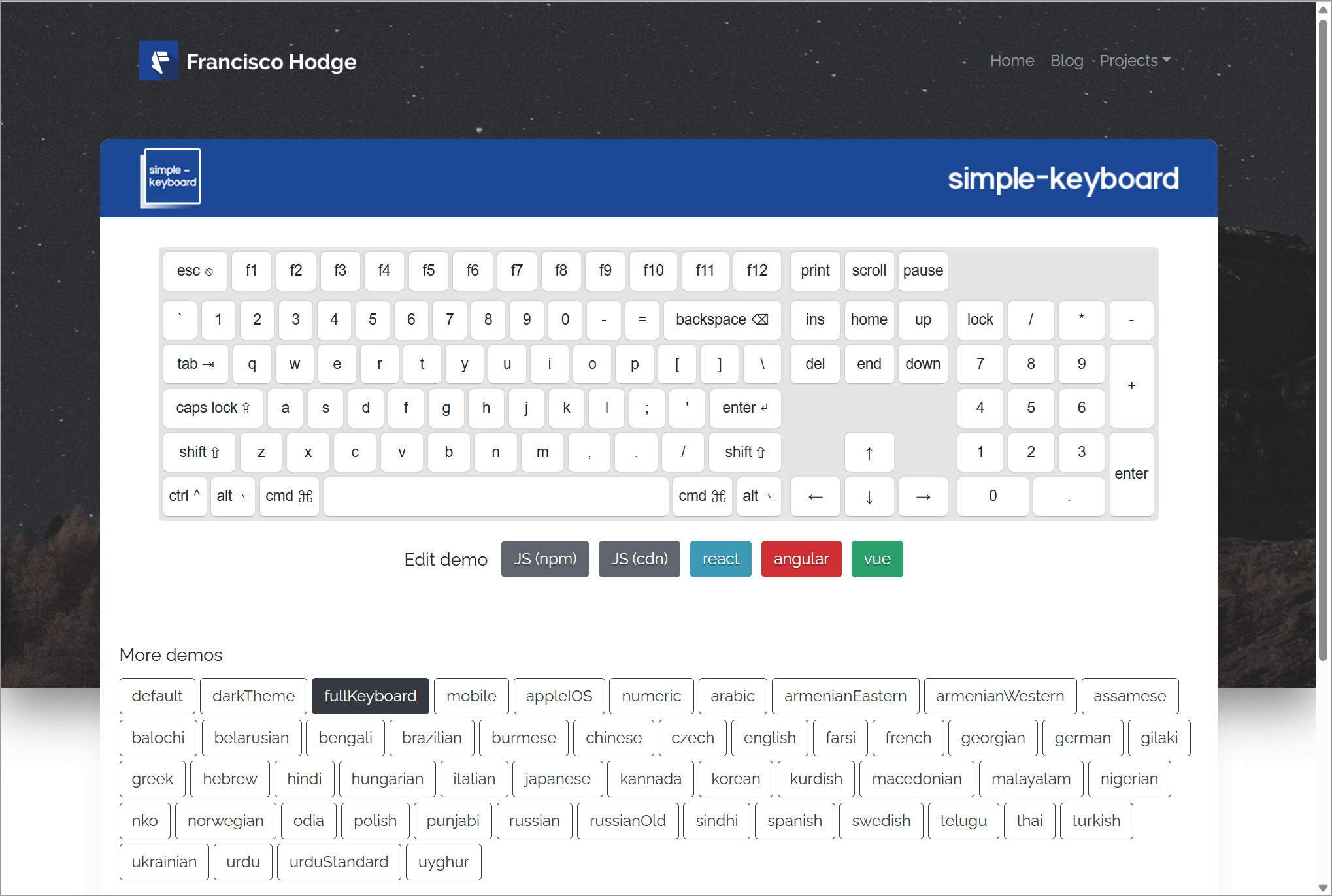 simple-keyboard