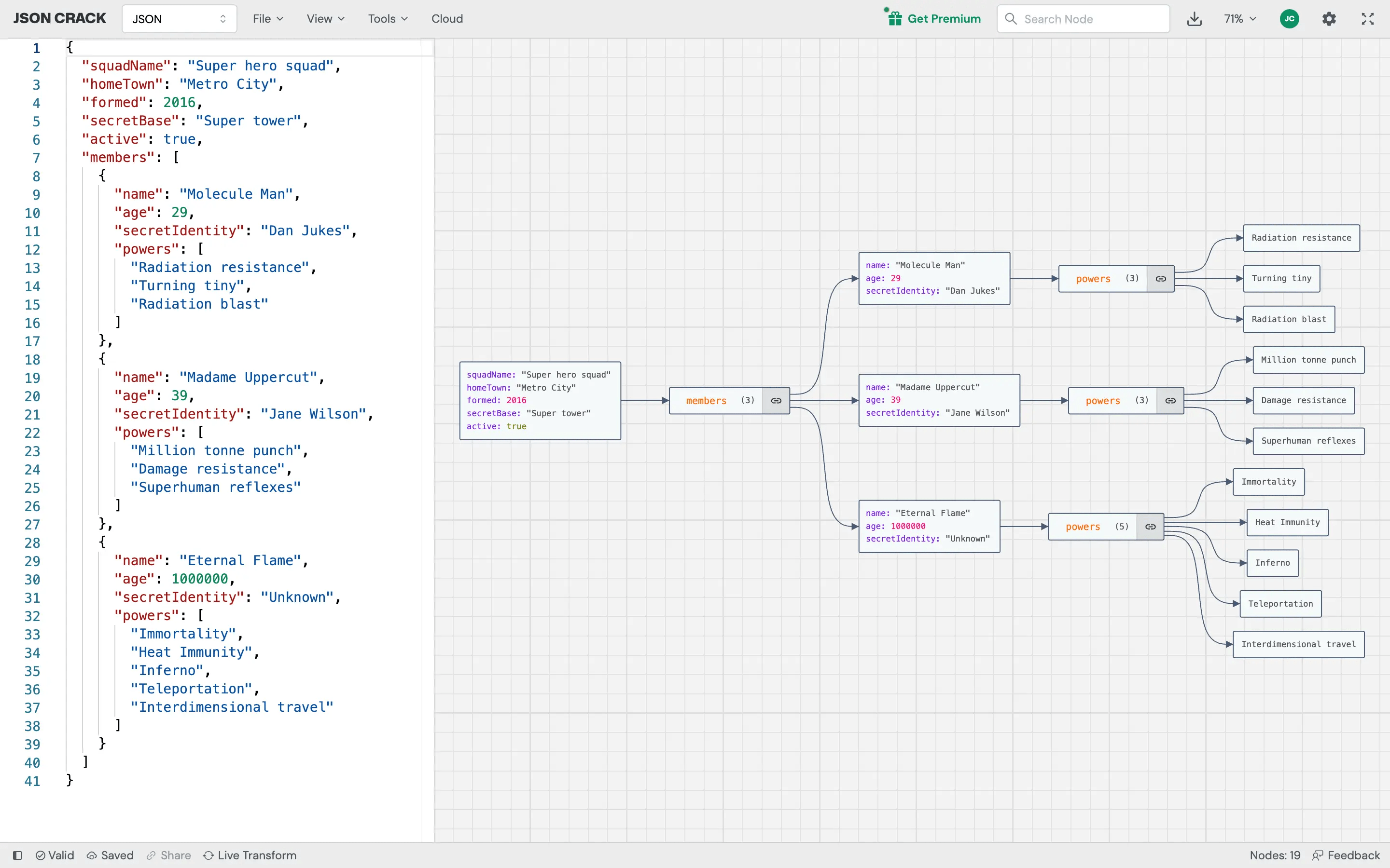 好用的 JSON可视化工具